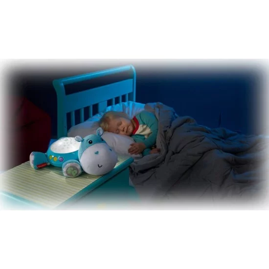 Fisher Price raminamasis BEGEMOTUKAS -naktinė lempelė su projektoriumi Fisher Price raminamasis BEGEMOTUKAS -naktinė lempelė su projektoriumi