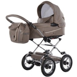 Universalus klasikinis EKO odos vežimėlis MILLE 3 in 1 