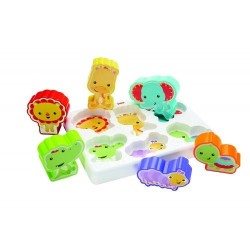 Fisher Price Dėlionė su gyvūnėliais
