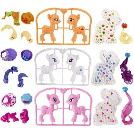 My little Pony - konstruojamas mažasis ponis su aksesuarais 1vnt My little Pony - konstruojamas mažasis ponis su aksesuarais 1vnt