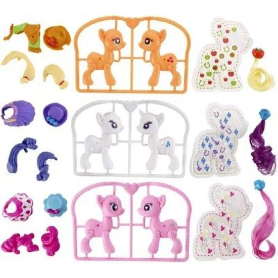 My little Pony - konstruojamas mažasis ponis su aksesuarais 1vnt My little Pony - konstruojamas mažasis ponis su aksesuarais 1vnt