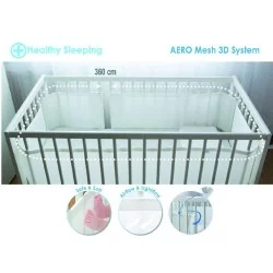 BabyMatex  apsauga lovytei BUMP AIR 360 cm