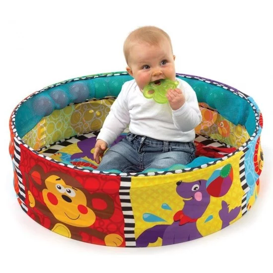PLAYGRO lavinamasis kilimėlis su kamuoliukais 5 in 1 PLAYGRO lavinamasis kilimėlis su kamuoliukais 5 in 1