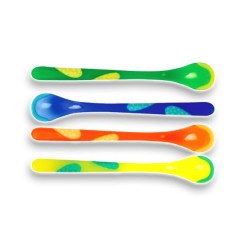 NUBY Šaukšteliai su karščio indikatoriumi 3m+