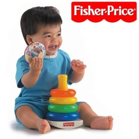 Fisher Price lavinamasis žaislas piramidė